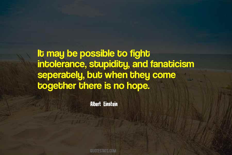 Quotes About Fighting Together #422538