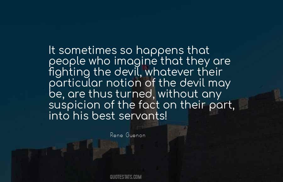 Quotes About Fighting The Devil #1074922