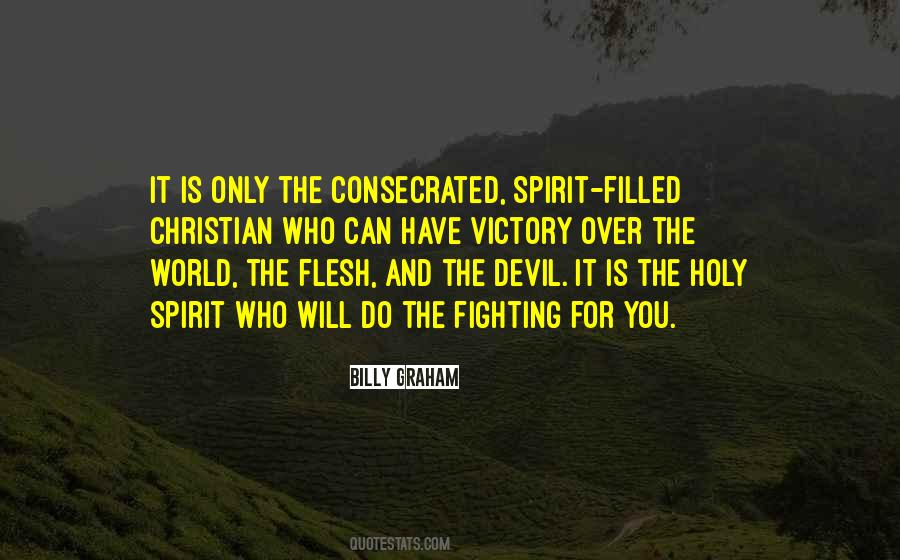 Quotes About Fighting The Devil #291753