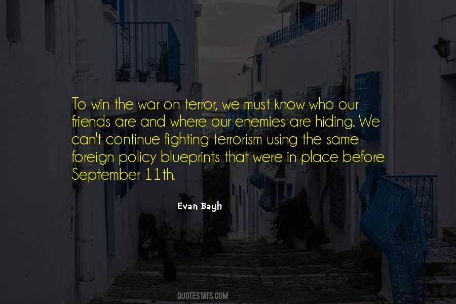 Quotes About Fighting Terrorism #1417129