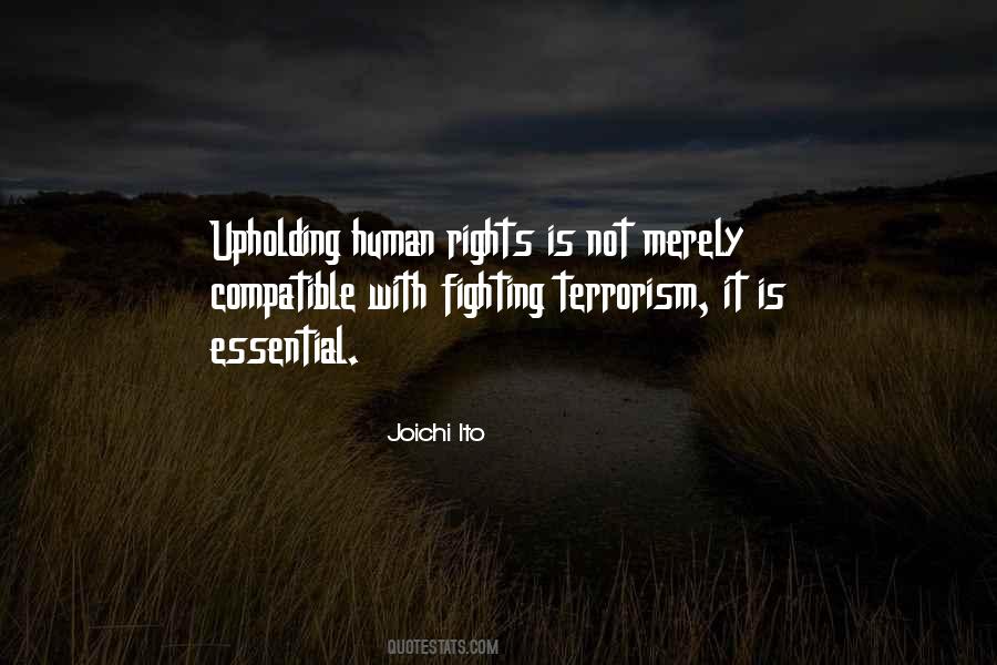Quotes About Fighting Terrorism #1857780