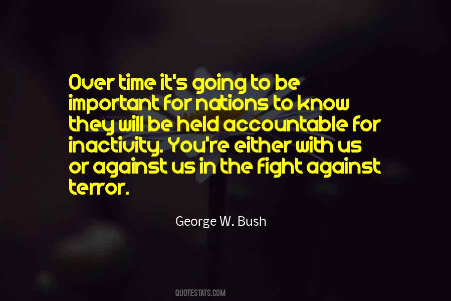 Quotes About Fighting Terrorism #544797