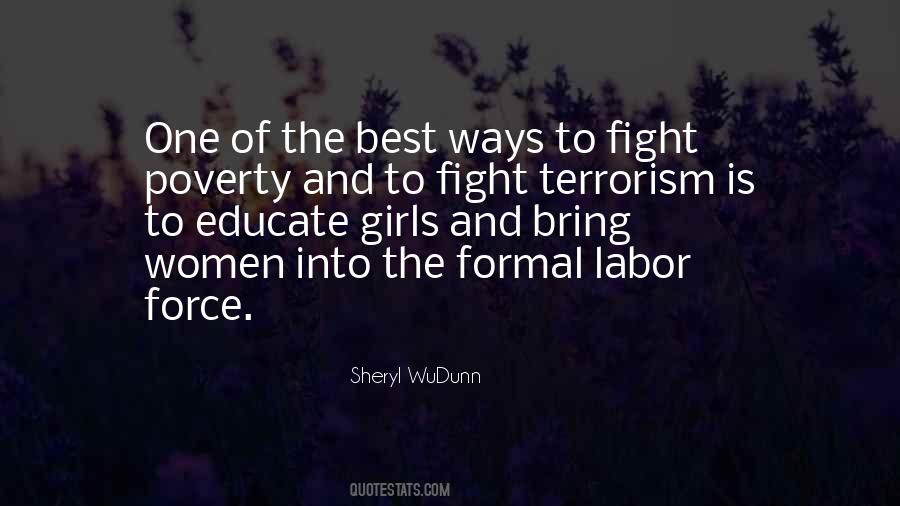 Quotes About Fighting Terrorism #67820