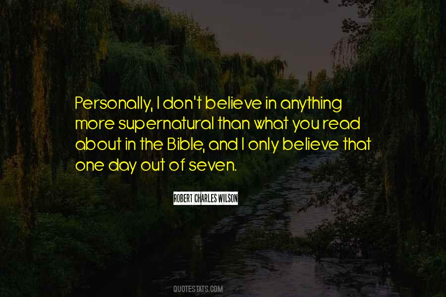 I Don't Believe In Quotes #1251070