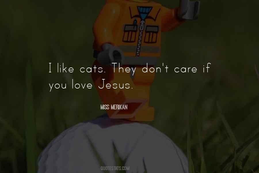 I Don't Care I Love You Quotes #1320408