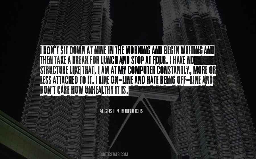 I Don't Care If You Hate Me Quotes #1231111