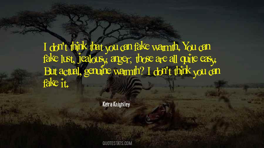 I Don't Do Fake Quotes #103782