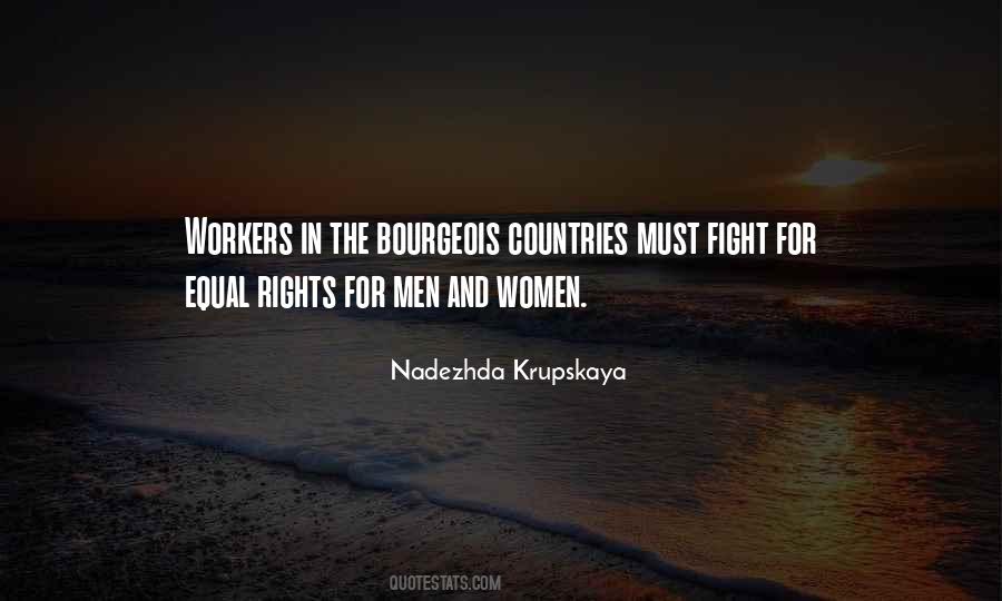 Quotes About Fighting For Your Rights #134500