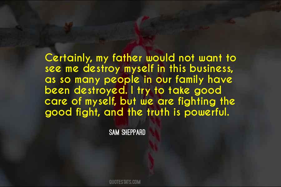 Quotes About Fighting For Your Family #474700