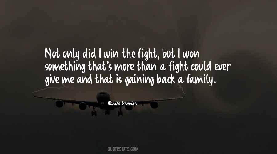 Quotes About Fighting For Your Family #638703