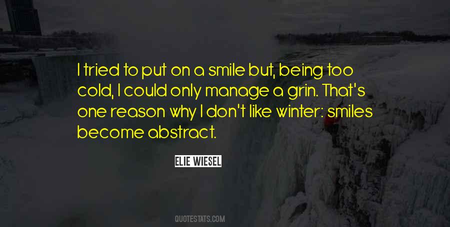 I Don't Like Winter Quotes #210737