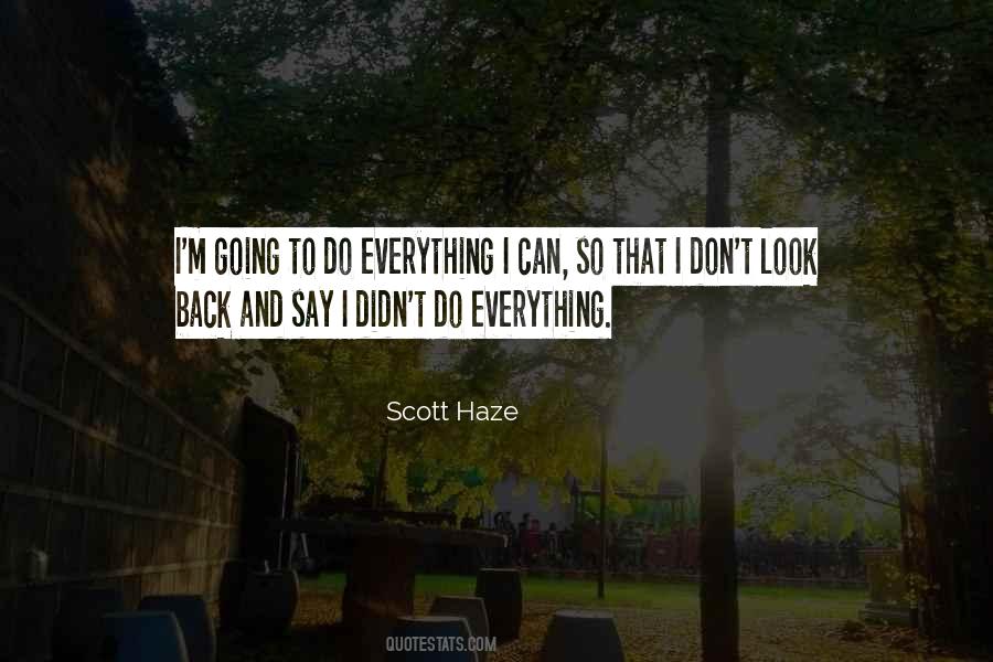 I Don't Look Back Quotes #295742