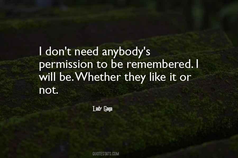 I Don't Need It Quotes #89872 I Don't Need It Quotes #89872