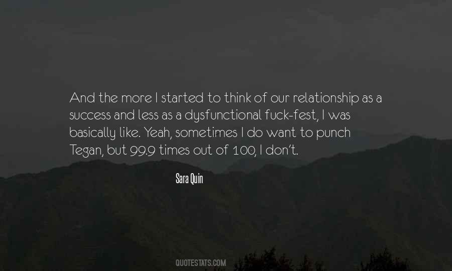 I Don't Want Relationship Quotes #1128971