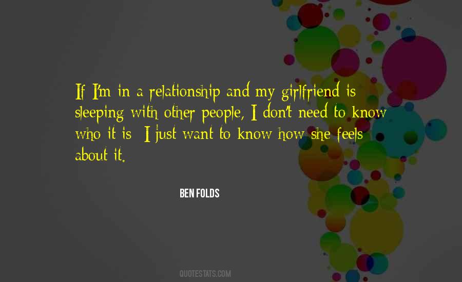 I Don't Want Relationship Quotes #69062