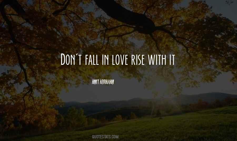 I Don't Want To Fall In Love Quotes #25651