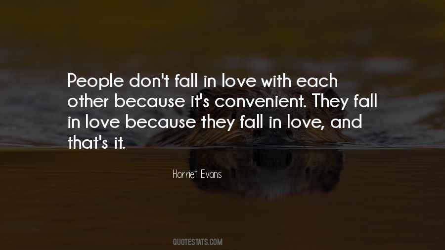 I Don't Want To Fall In Love Quotes #294213