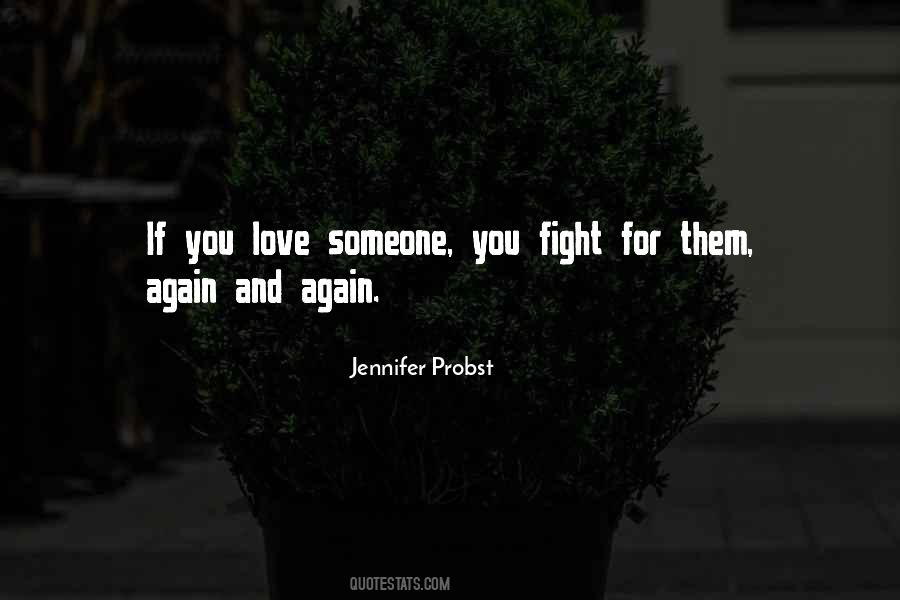 Quotes About Fight For Love #202985