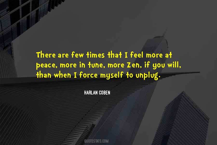 I Feel At Peace Quotes #488100