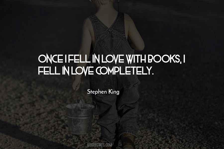 I Fell In Love Once Quotes #225889