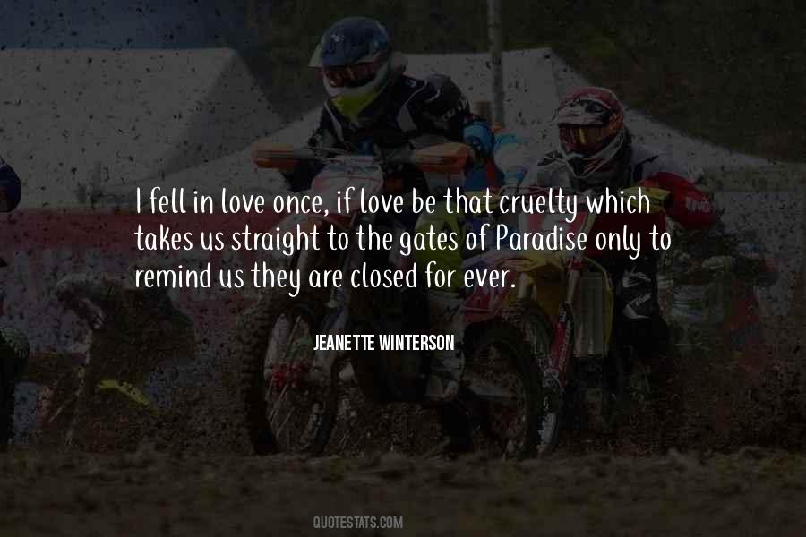 I Fell In Love Once Quotes #884381