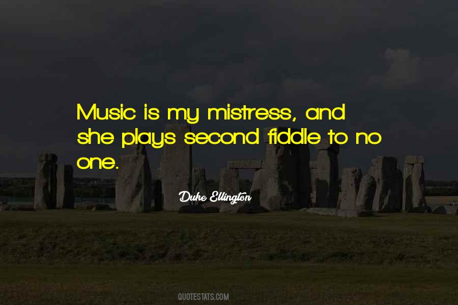 Quotes About Fiddle Music #1341945