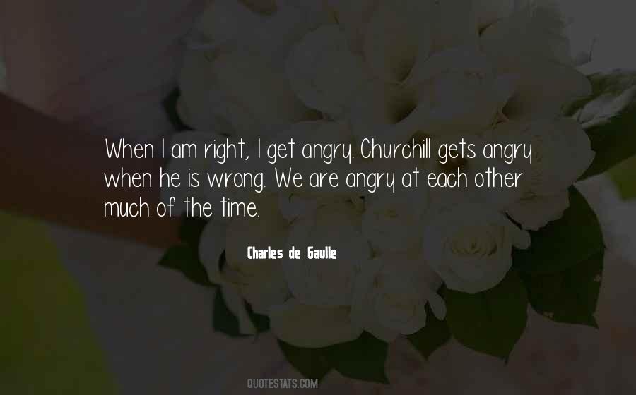 I Get Angry Quotes #1818635