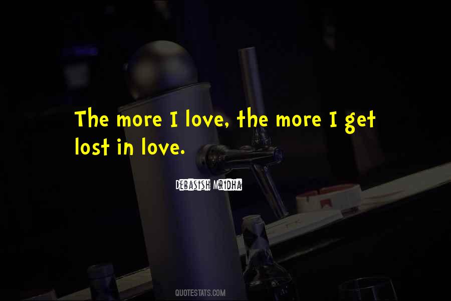 I Get Lost Quotes #502280