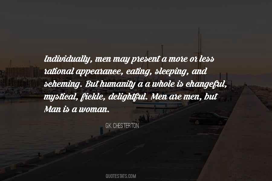 Quotes About Fickle Woman #1355757