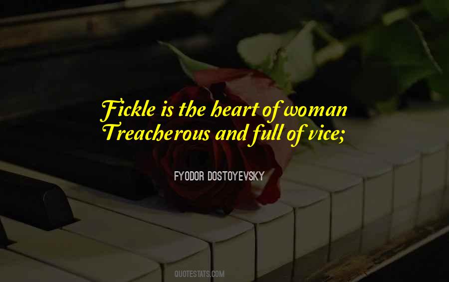 Quotes About Fickle Woman #1366432