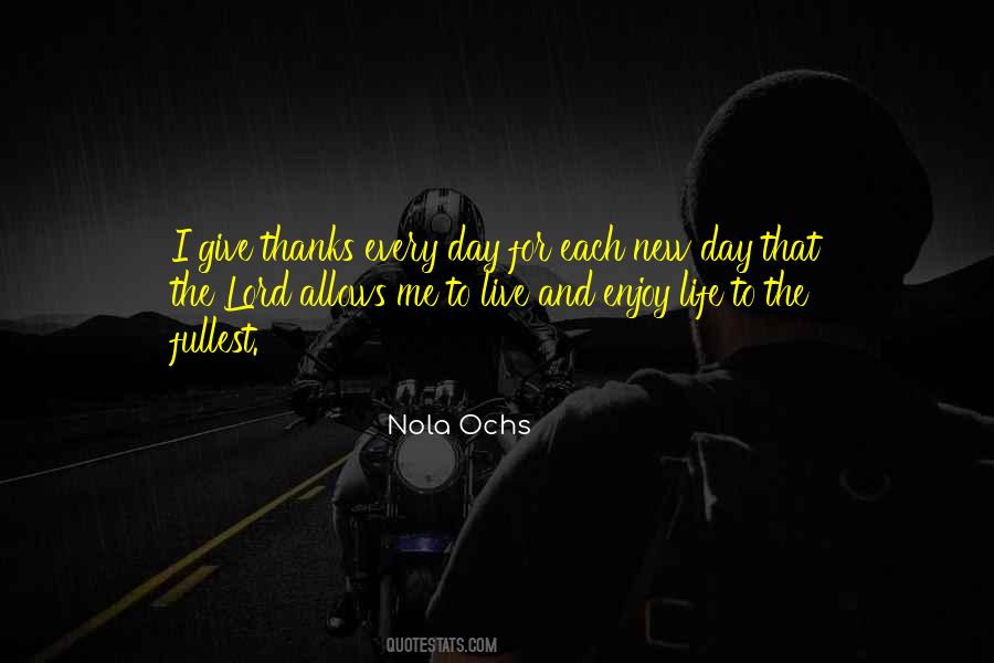 I Give Thanks Quotes #1214206