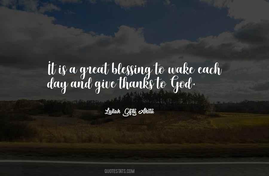 I Give Thanks To God Quotes #642996