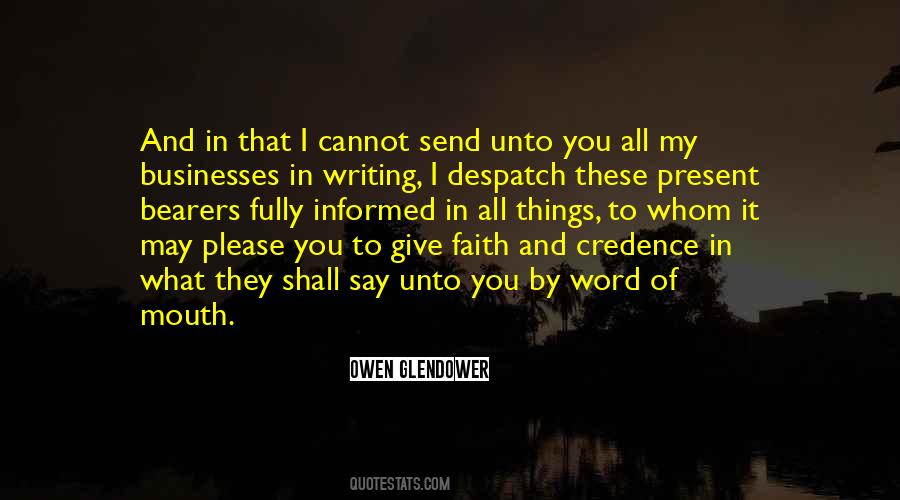 I Give You My Word Quotes #1678907