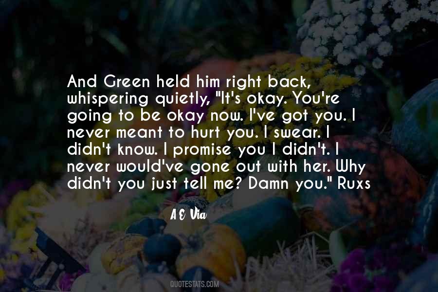 I Got Hurt Quotes #1406469