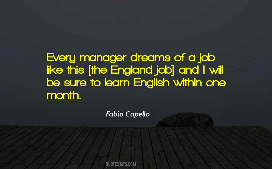 I Got My Dream Job Quotes #189063