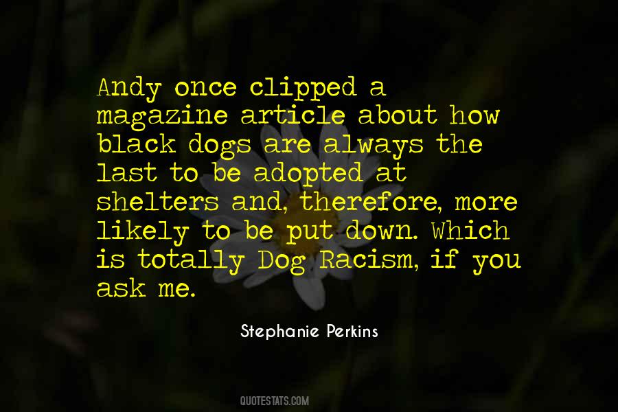 I Had A Black Dog Quotes #904202