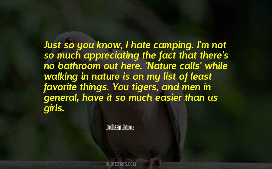 I Hate Camping Quotes #1630826