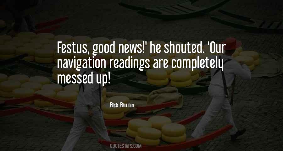 Quotes About Festus #862844