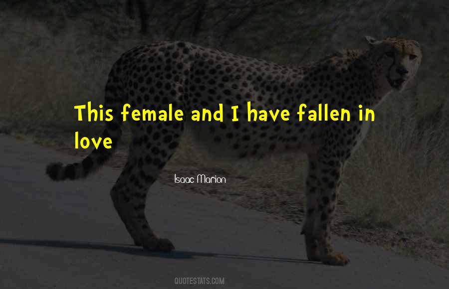 I Have Fallen In Love Quotes #1707279