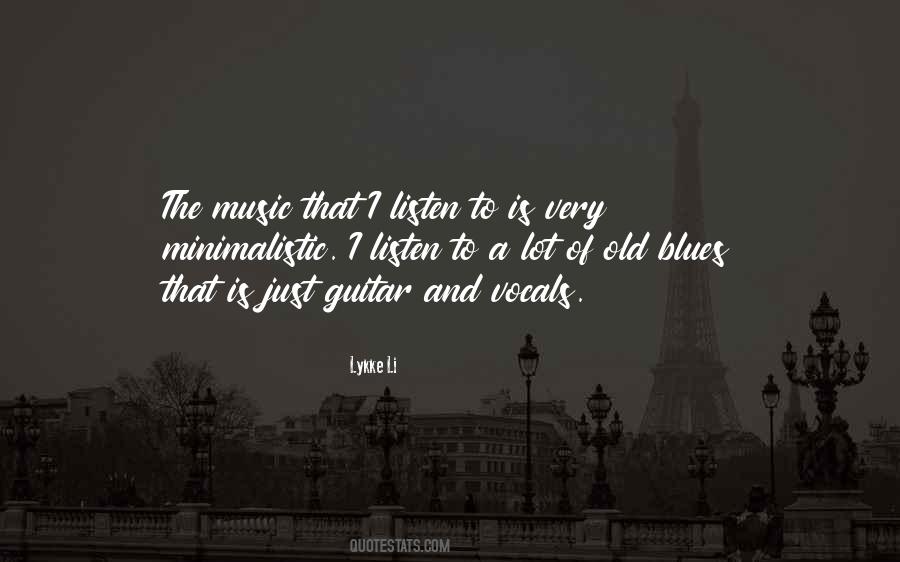 Quotes About The Blues Music #478211