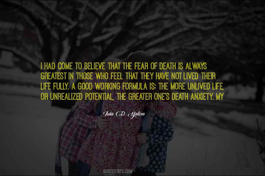 I Have Lived My Life Quotes #1026547