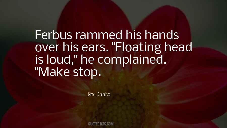 Quotes About Ferbus #1008396
