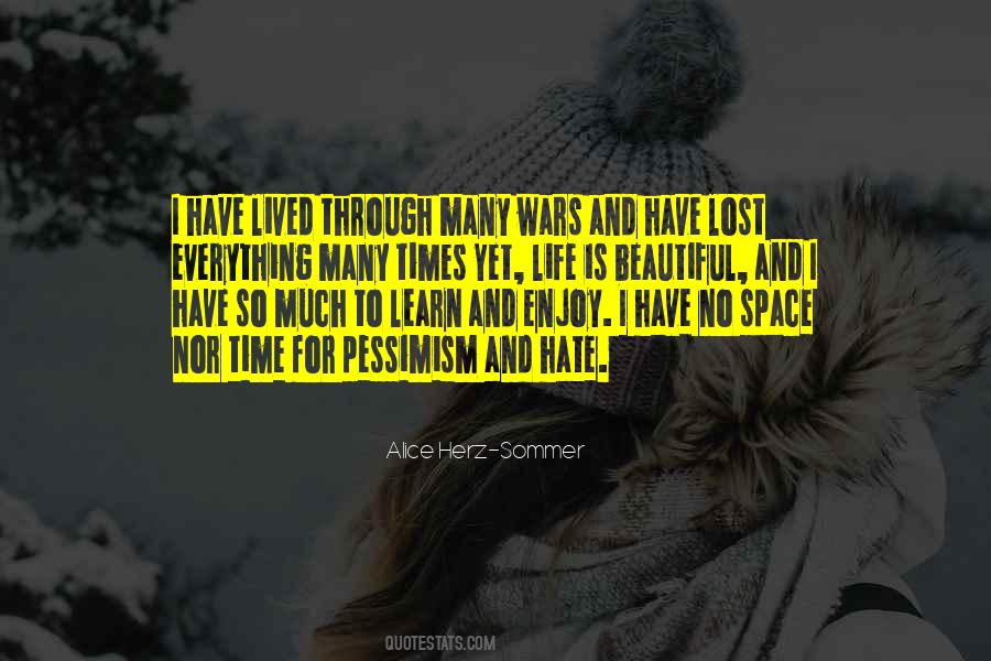 I Have Lost Everything Quotes #1087440
