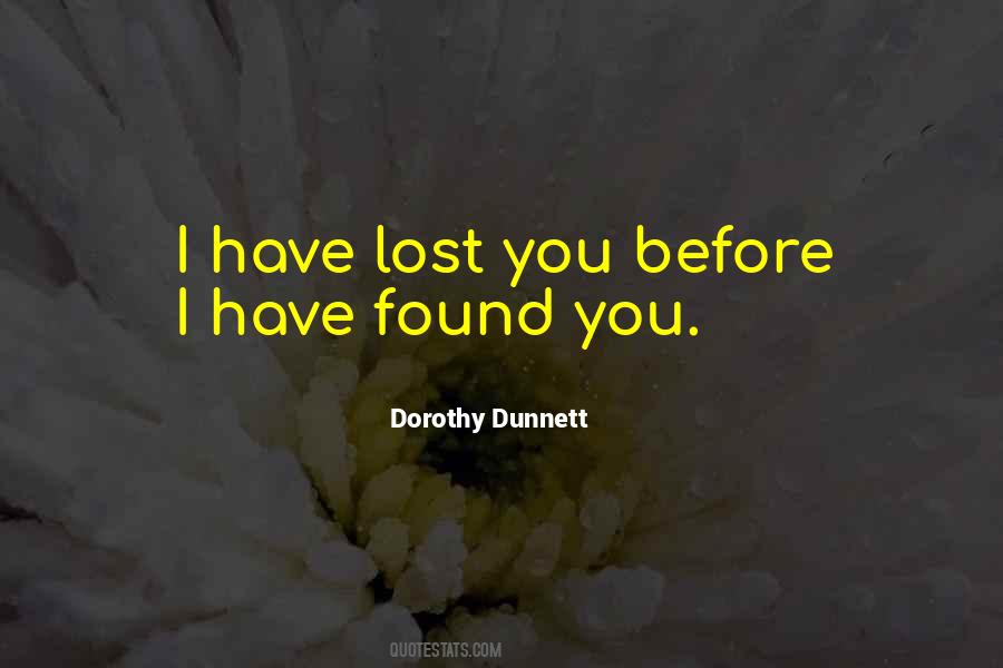 I Have Lost You Quotes #1401100