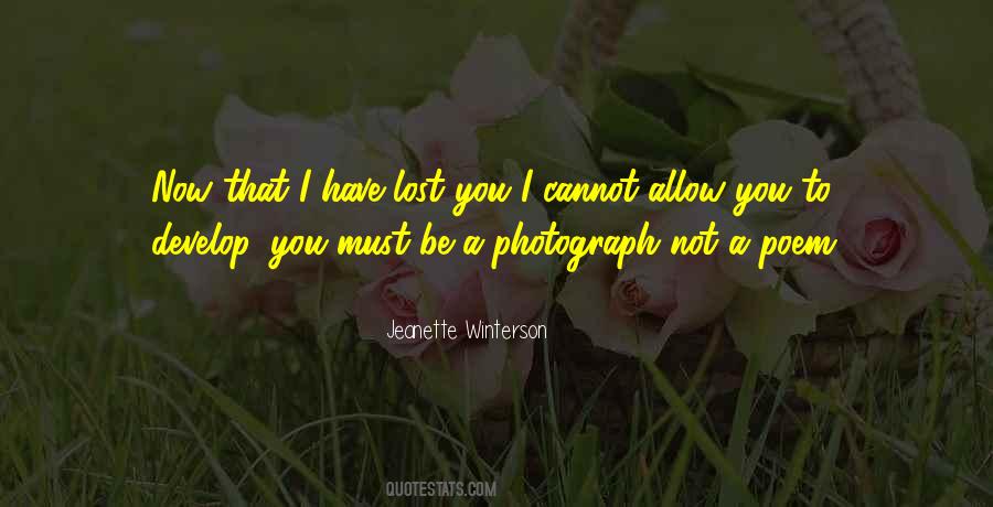 I Have Lost You Quotes #791706