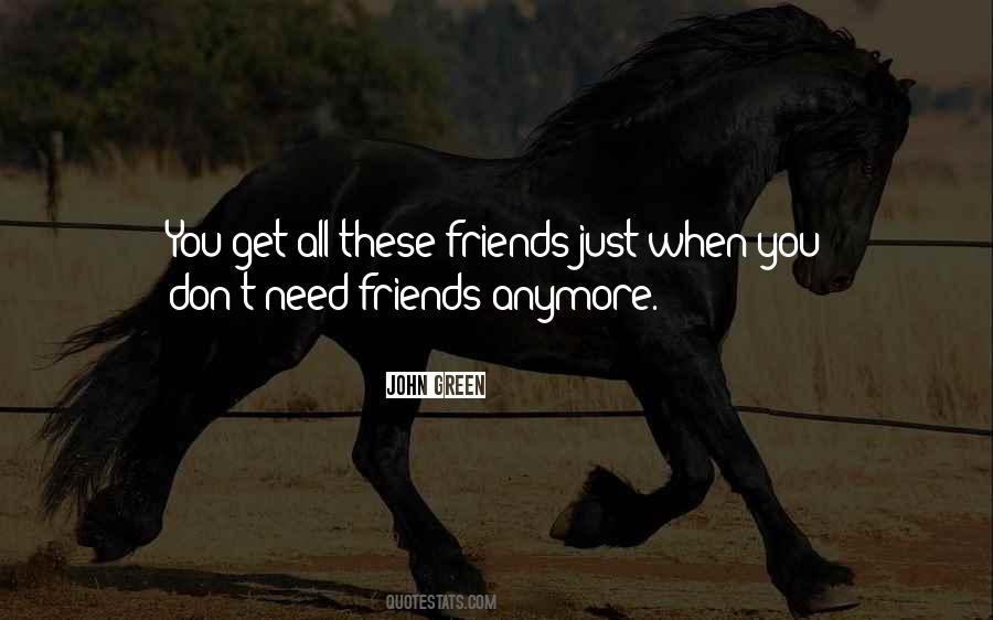 I Have No Friends Anymore Quotes #1072400