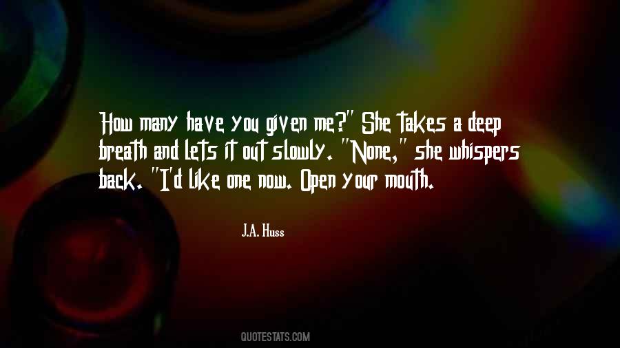 I Have You Back Quotes #68168