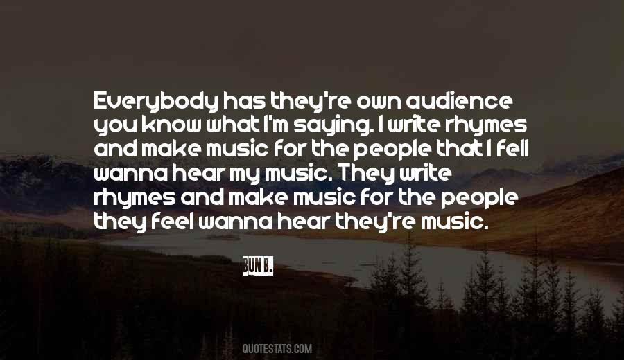 I Hear Music Quotes #225033