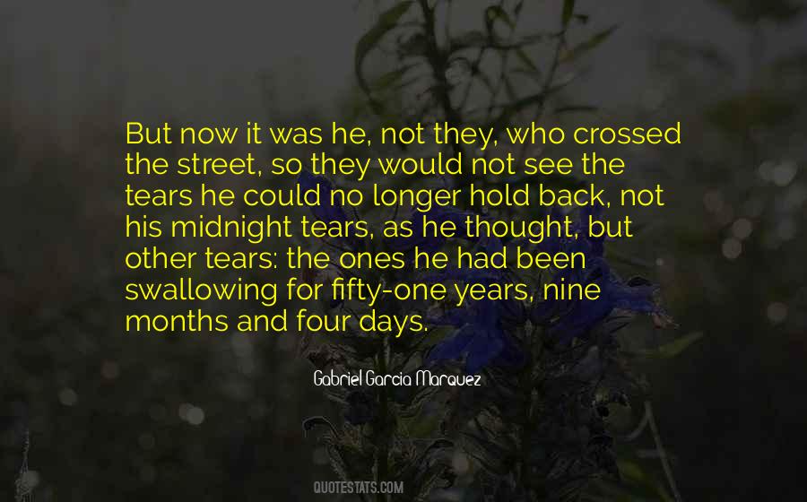 I Hold Back My Tears Quotes #1335692 I Hold Back My Tears Quotes #1335692