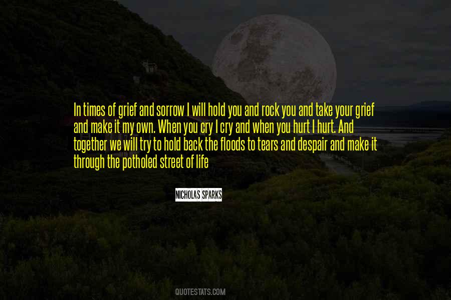 I Hold Back My Tears Quotes #718290